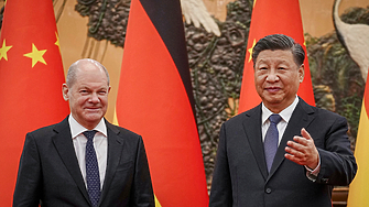 Канцлерът на Германия Олаф Шолц се срещна с китайския президент
