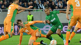 Лудогорец загуби от Бетис Севиля с 0 1 в предпоследния си