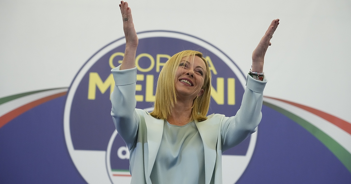 Джорджа Мелони е назначена за първата жена министър-председател на Италия, предаде
