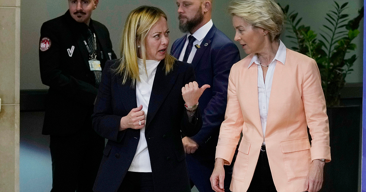 Джорджа Мелони, която неотдавна встъпи в длъжност като министър-председател на