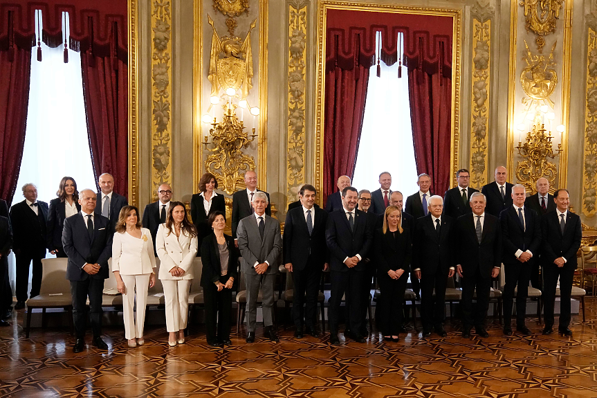 Джорджа Мелони е премиер. Обяви правителство