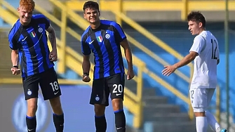 Никола Илиев вкара четири гола за тима си Интер Милано