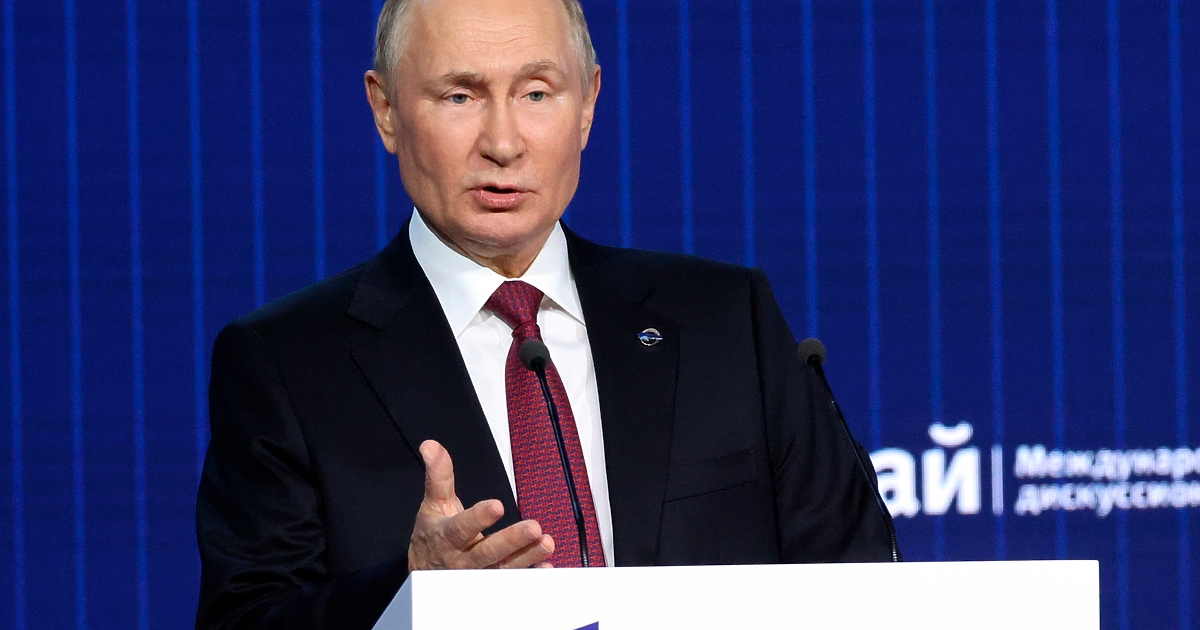 Вчерашното слово на руския лидер Владимир Путин пред дискусионния клуб