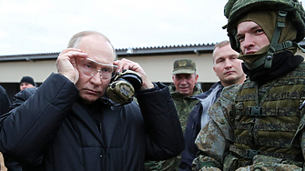 Руският президент сам хвана пушката за да окуражи мобилизираните руснаци