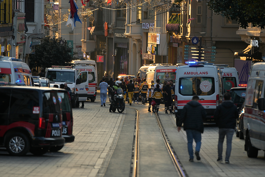 Арестуван е кюрдка във връзка с неделния взрив в Истанбул