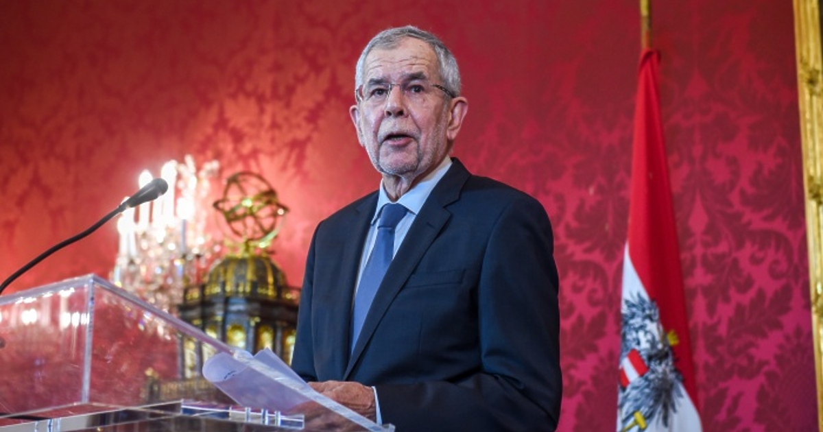 Президентът на Австрия Александър ван дер Белен заяви днес по