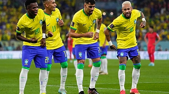 Футболната самба на Бразилия дойде в повече на Южна Корея