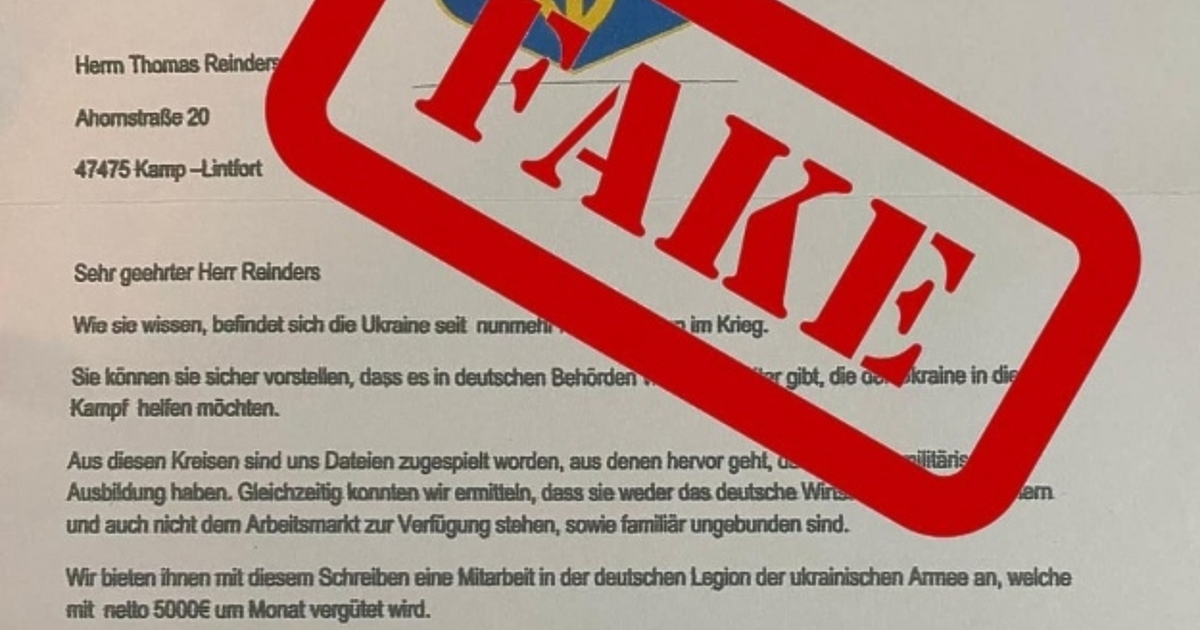 На пощенските адреси на германски граждани започнаха да пристигат писма,