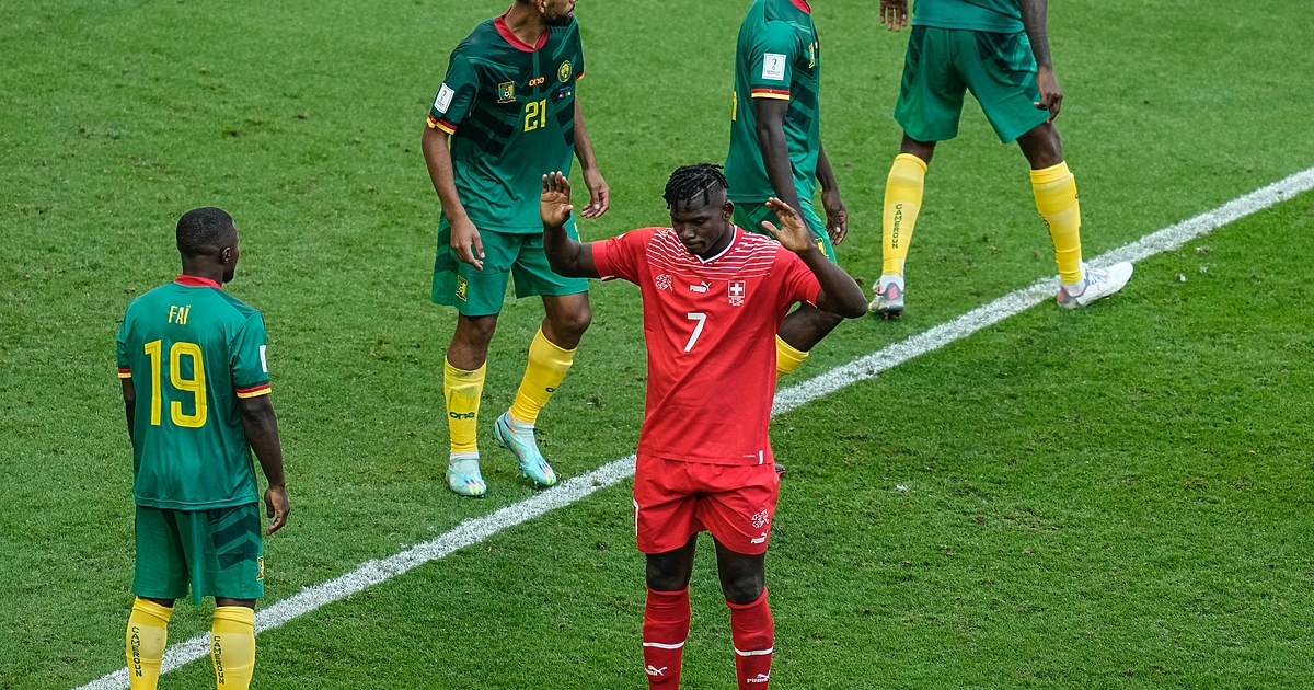 Швейцария победи Камерун с 1:0 в мач от група G