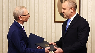 Кандидатът на Продължаваме промяната за министър председател акад Николай Денков връща