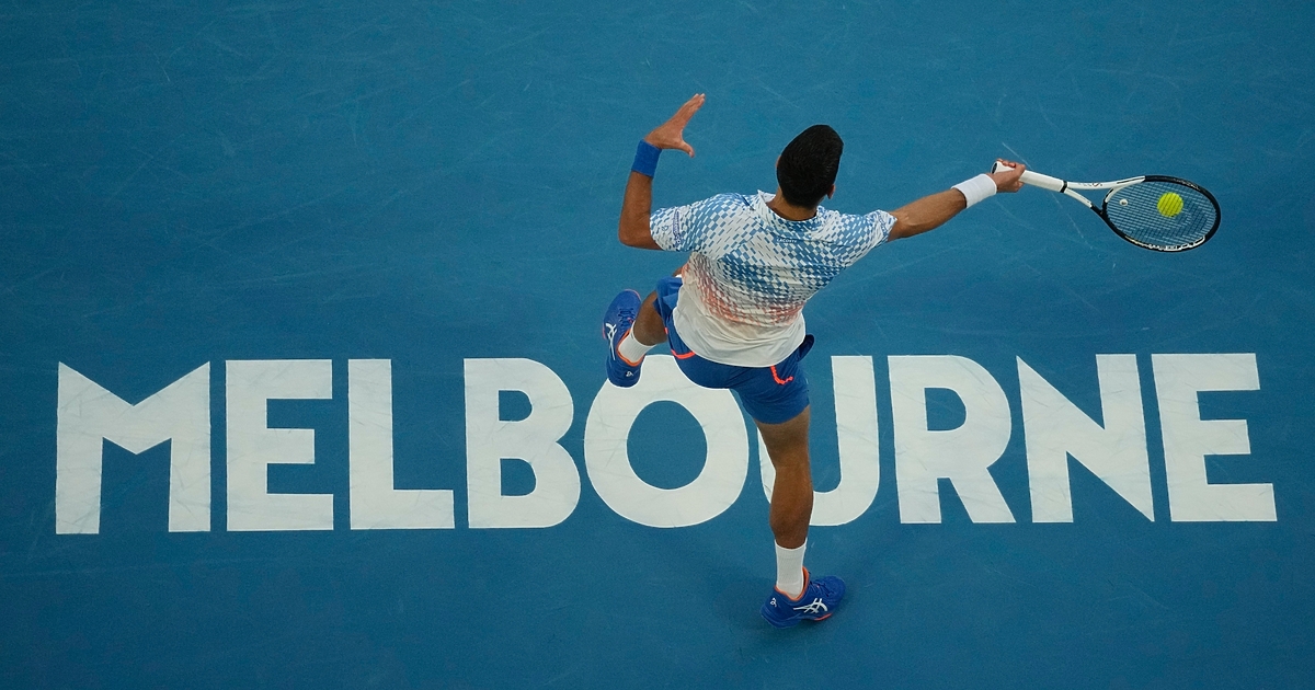 След като елиминира Григор Димитров в три сета, Новак Джокович