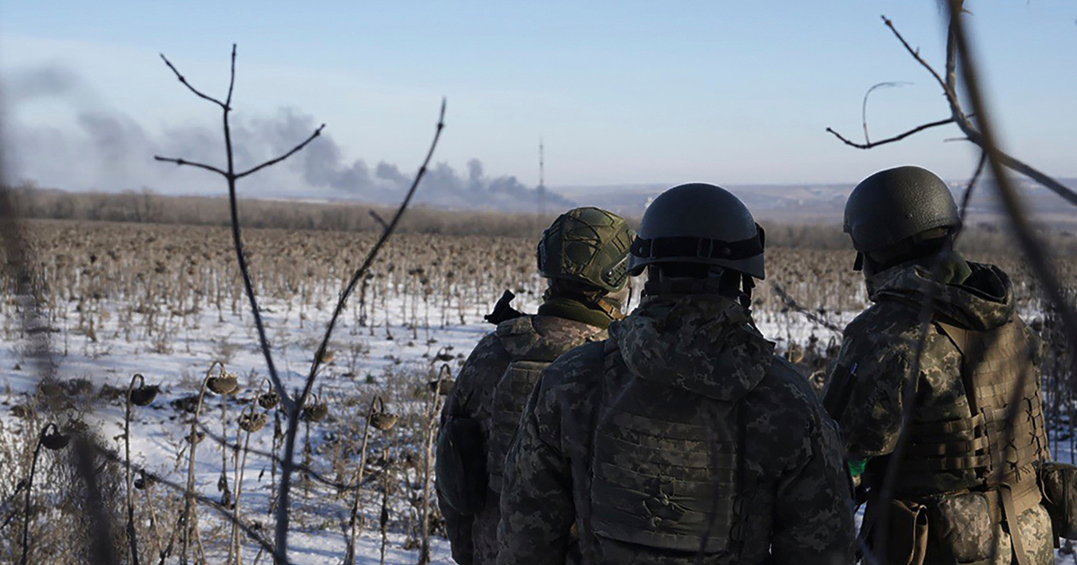 Противоречиви съобщения идват от Соледар, малкия град в Донецка област,