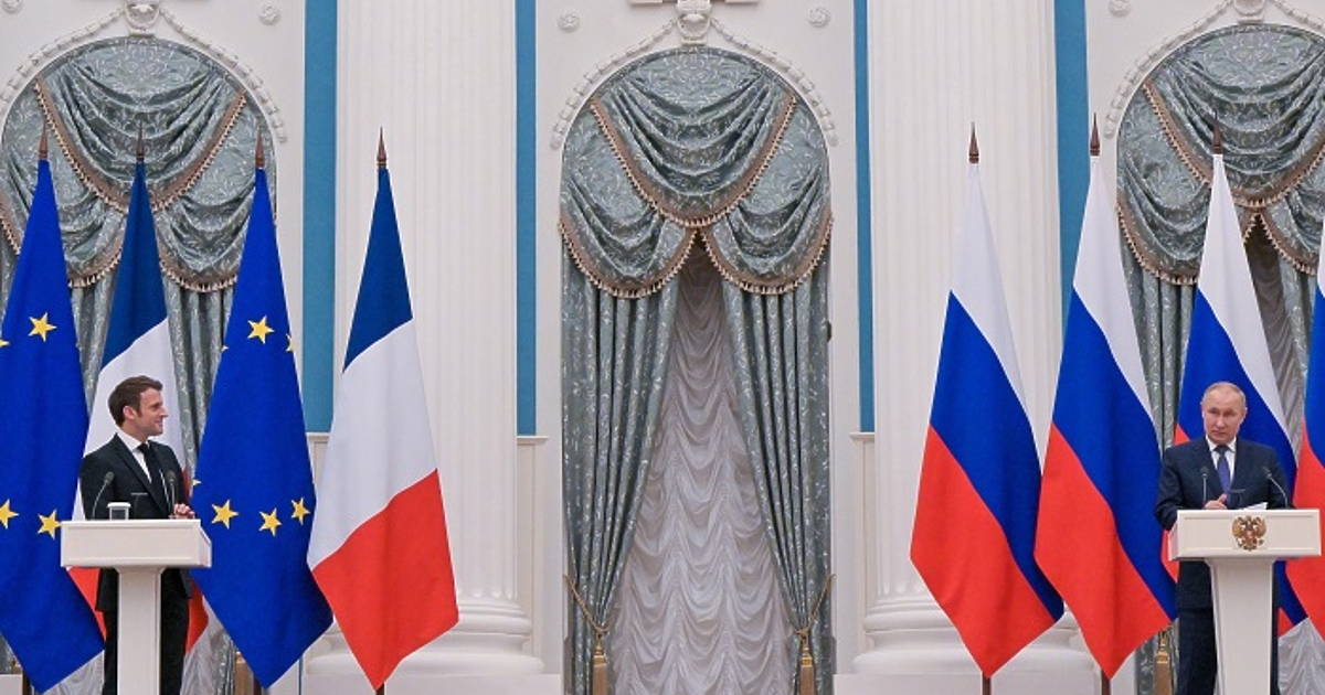 Преди да обяви нахлуването в Украйна, руският президент Владимир Путин