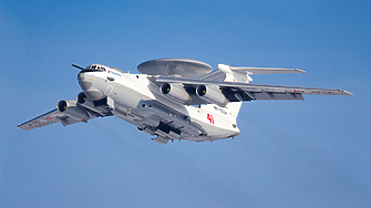 Руски военен самолет за радиолокационно разузнаване Бериев А 50 е бил повреден