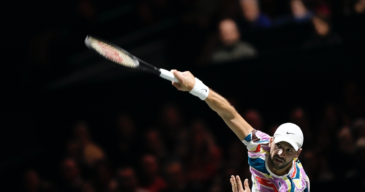 Григор Димитров започна с лесна победа за малко повече от