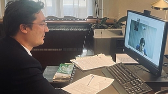 Европейският главен прокурор Лаура Кьовеши и министърът на правосъдието Крум