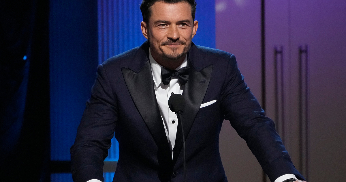 Актьорът Орландо Блум, който е посланик на добра воля на