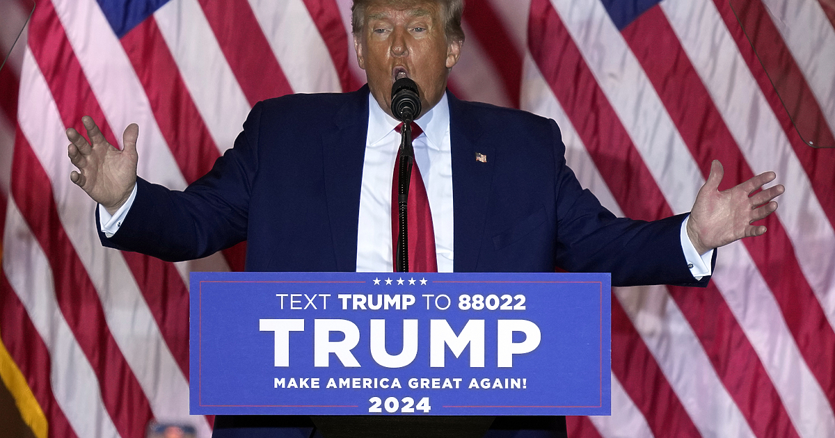 Бившият президент на САЩ Доналд Тръмп помести вчера публикации във