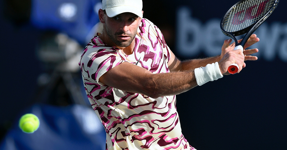 Григор Димитров отпадна в третия кръг на турнира на твърда