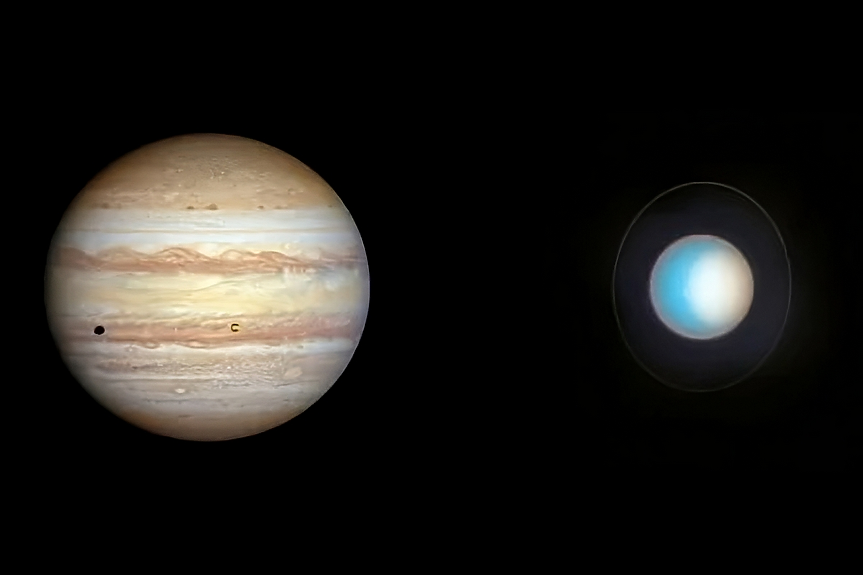 Климатични промени - и на Юпитер и Уран