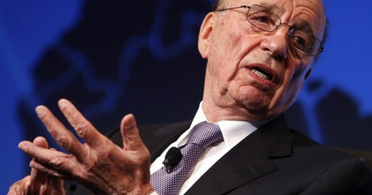 Милиардерът Рупърт Мърдок, който е собственик на влиятелната медийна компания