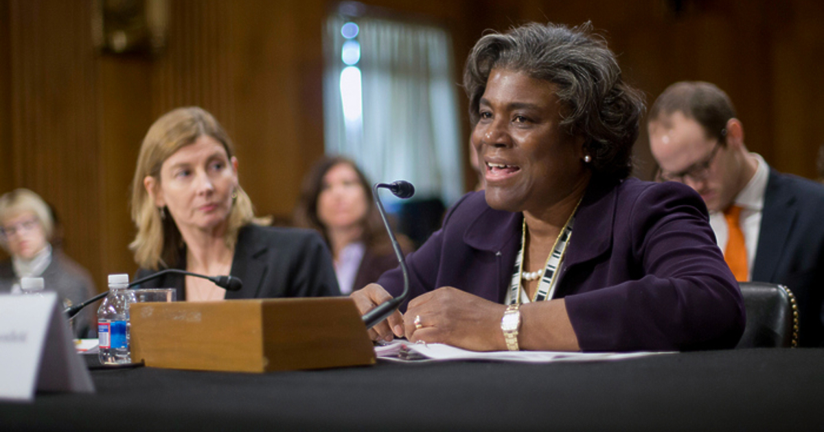 Посланичката на САЩ в ООН Линда Томас-Грийнфийлд заяви вчера в