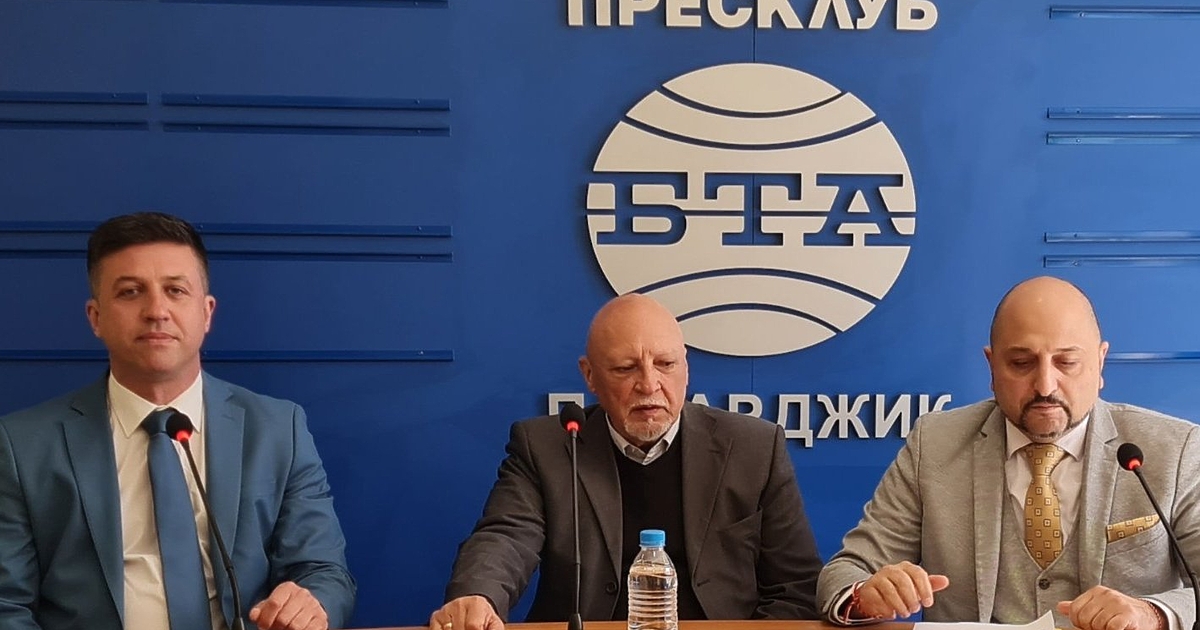 Председателят на НДСВ Станимир Илчев, водачът на листата в Пазаджик