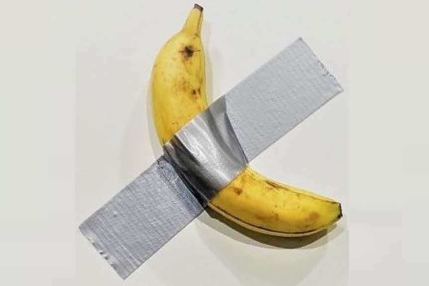 Корейски студент изяде банана за 110 000 евро – произведение на изкуството