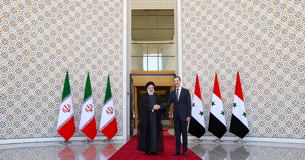 Иранският президент Ебрахим Раиси се срещна днес със сирийския си