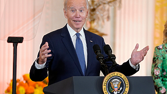 Президентът на САЩ Джо Байдън се пошегува с възрастта си