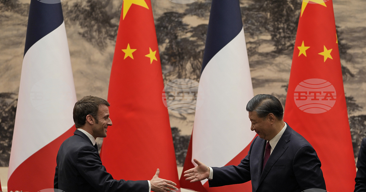 Френският президент Еманюел Макрон е предложил на Китай план, който