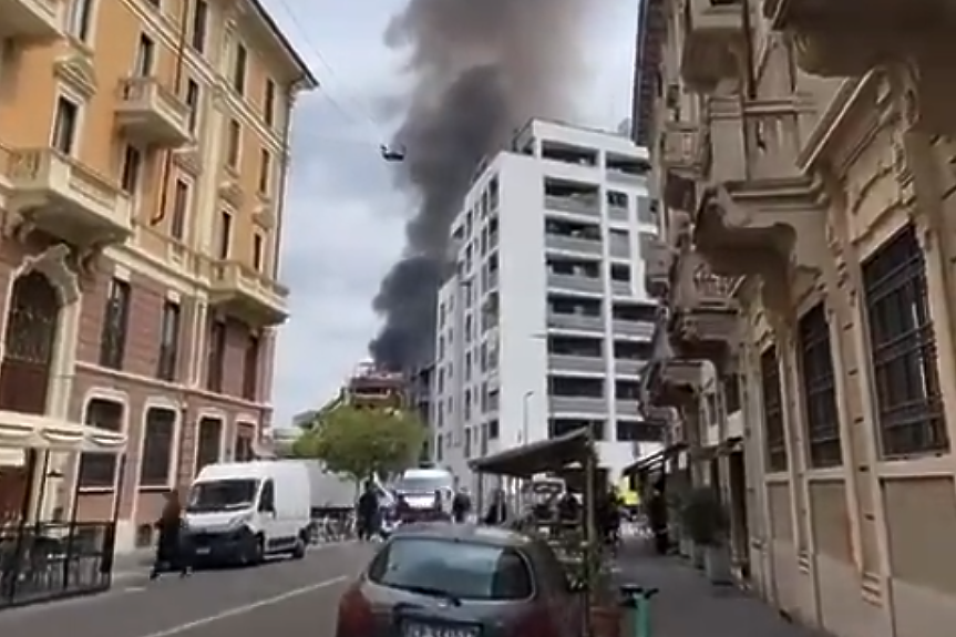 Един ранен след експлозия в центъра на Милано (ВИДЕО)