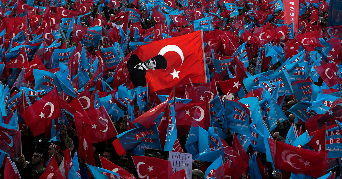 Тази неделя, 100 години след създаването на Турската република, турците