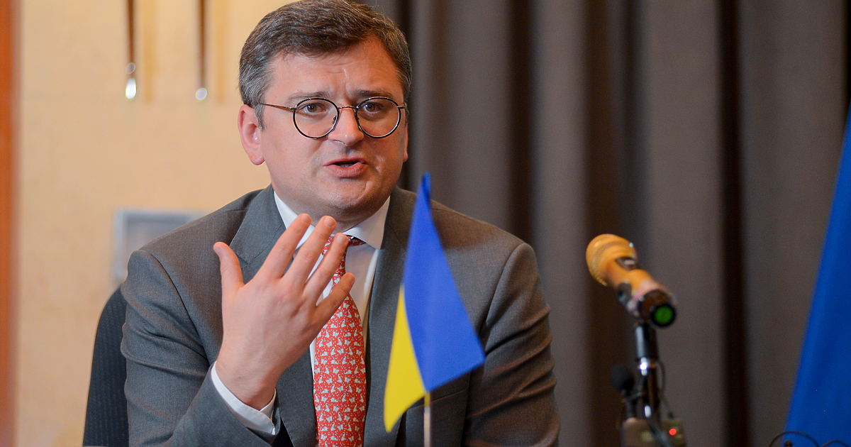 Украинският външен министър Дмитро Кулеба заяви, че разговорите за решаване