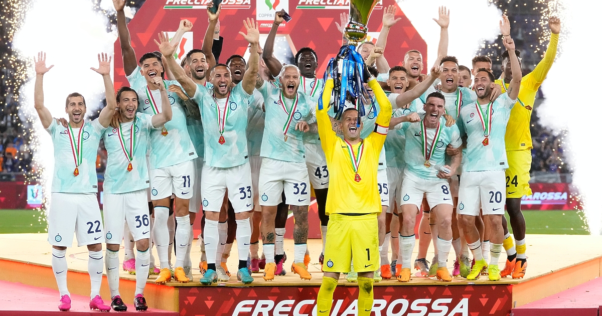 Интер (Милано) защити Купата на Италия, спечелена за втора поредна