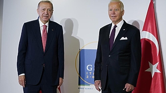 Президентът на САЩ Джо Байдън поздрави турския президент Реджеп Тайип