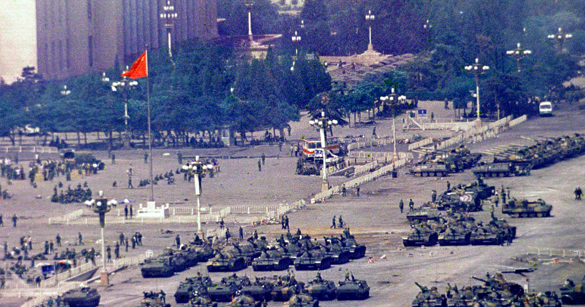 През нощта на 3 срещу 4 юни 1989 г. подразделения