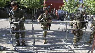 Войници от мироопазващите сили на НАТО в Косово в сряда
