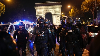 Френските власти извършиха стотици арести в петата поредна нощ на