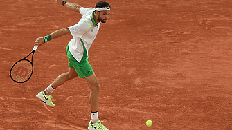 Първата ракета на България в мъжкия тенис Григор Димитров започна