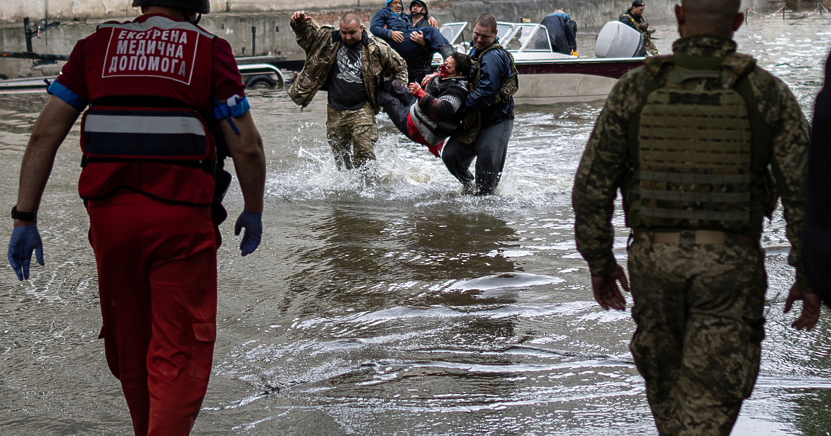 Седмица след разрушаването на язовира Каховка в Южна Украйна броят