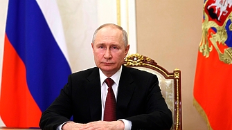 Руският президент Владимир Путин и собственикът на руската наемническа група  Вагнер
