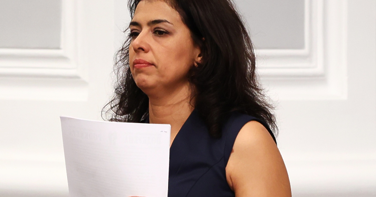 Икономическият съветник на КТ Подкрепа Ваня Григорова и председателят на