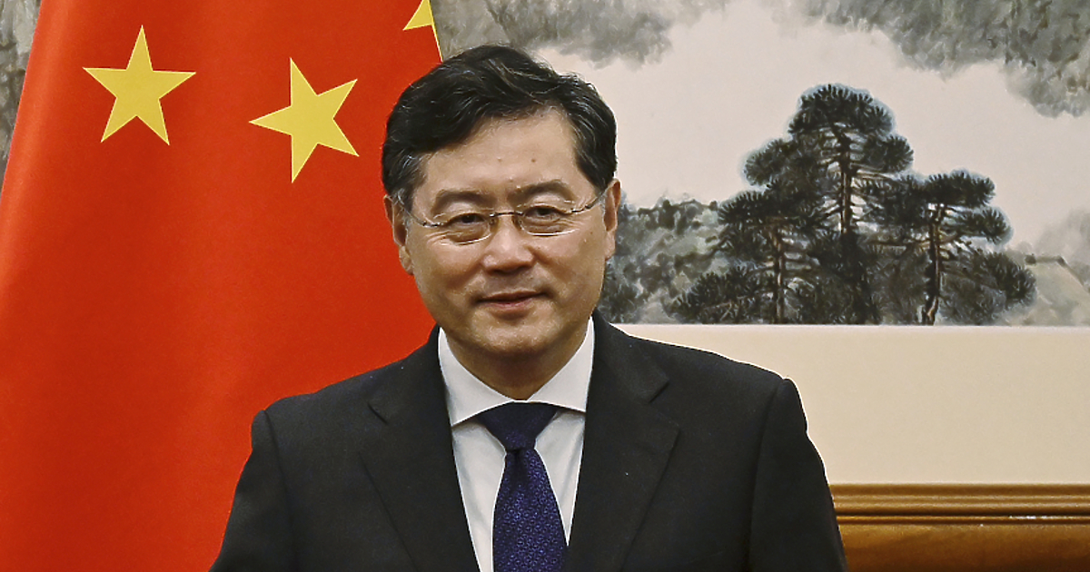 Китайският външен министър Цин Ган не е виждан на публично