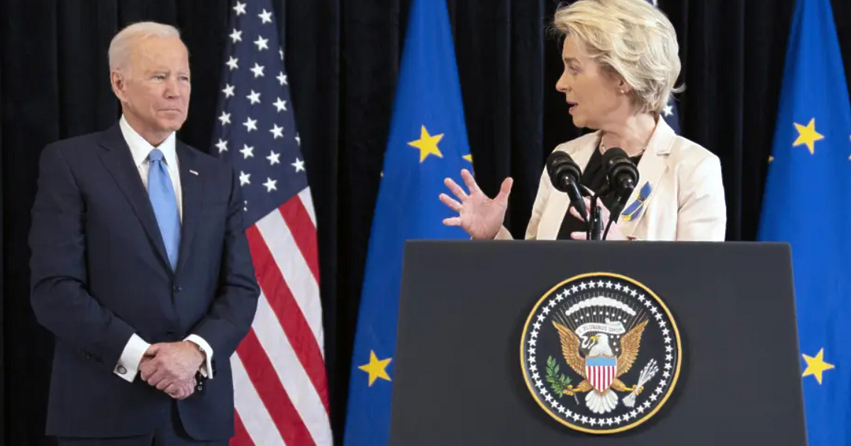 Президентът на САЩ Джо Байдън смята председателката на Европейската комисия