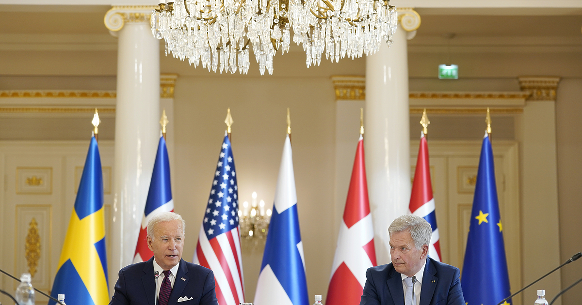 Американският президент Джо Байдън днес е на посещение във Финландия,