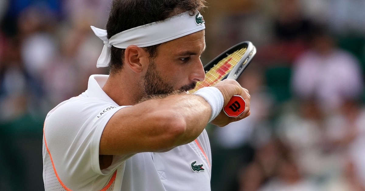 Григор Димитров бе спрян на осминафинал на Уимбълдън от 6-ия