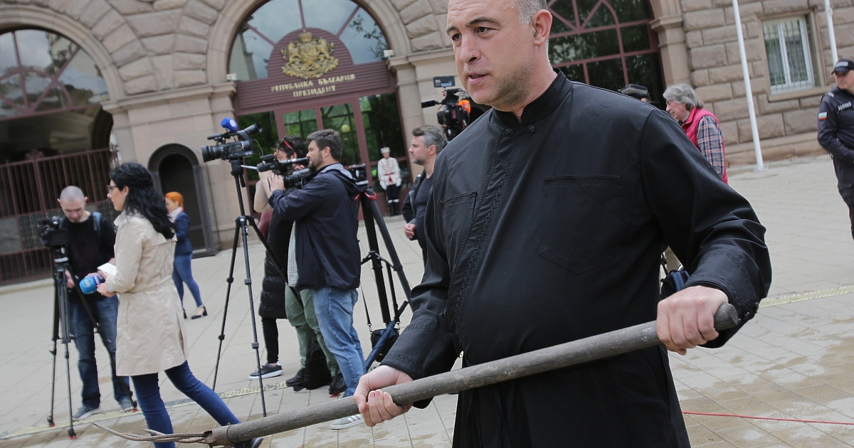 Странно лице, което идваше пред ВСС да декларира подкрепа за