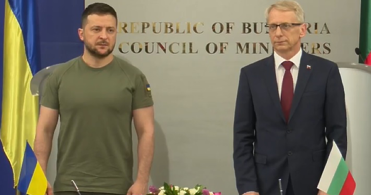 След кратка среща в Министерския съвет премиерът акад. Николай Денков