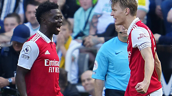 Вицешампионът на английската футболна Висша лига Арсенал победи испанския първенец